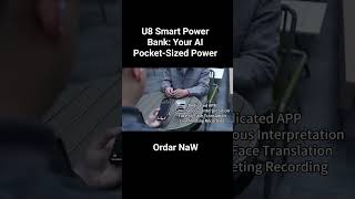 U8 Smart Power Bank Your AI PocketSized Power [upl. by Sokin]