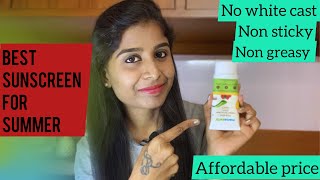 Best SUNSCREEN for summer  Mamaearth sunscreen review in Tamil  Ramya Mahalingam [upl. by Neirod696]