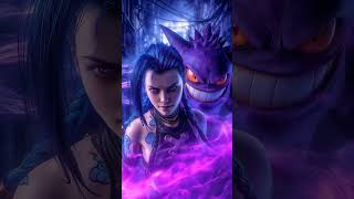 Jinx vs Gengar Epic Showdown JinxVsGengar EpicShowdown PokemonBattle [upl. by Ojoj69]