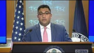 State Department briefing with Vedant Patel [upl. by Forkey587]