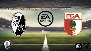 Freiburg x Augsburg  Jogo Amistoso  EA FC [upl. by Syck]