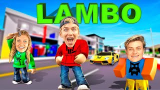 Stephen Sharer  LAMBO Official Roblox Music Video ft Carter Sharer and Grace [upl. by Ramed]