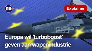 Onvoldoende wapenproductie hoe EU defensieindustrie wil starten  NUnl  Explainer [upl. by Okin]