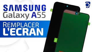 Comment changer lécran cassé du Galaxy A55 5G   Bricophone [upl. by Haggar]