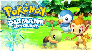 Pokémon Diamant Étincelant amp Perle Scintillante  Ouisticram Tiplouf ou Tortipouss  Remake 4G [upl. by Marienthal]