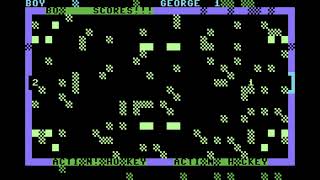 Action Hockey by Vince Sorensen 1982 Commodore 64 [upl. by Ailugram]