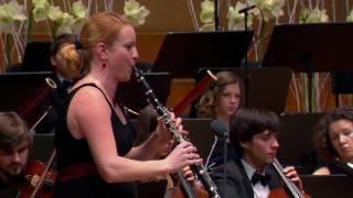 WAMozart Clarinet concerto in A major K622 with Nadja Drakslar [upl. by Squire]