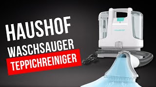 HAUSHOF Waschsauger Review Effiziente Fleckenentfernung leicht gemacht [upl. by Nnyl]