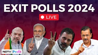 Exit Poll 2024 LIVE I Will NDA Cross 400 Seats I NDTV Exit Polls Results LIVE [upl. by Roselane]