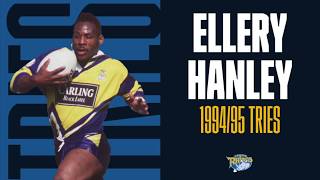 Ellery Hanley 199495 Tries [upl. by Waal]