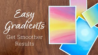 3 Ways to Paint Watercolor Gradients Watercolor Blending [upl. by Anilad132]