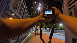 Viltrox 75mm F12 amp Sony a6700 Street Photography at Night in Hong Kong Ap Lei Chau  All at F12 [upl. by Valery]