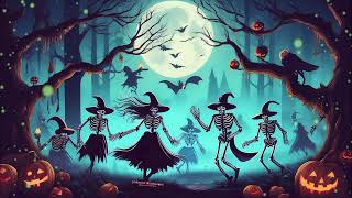 Vintage Halloween Vibes  Big Band Jazz Music at a Skeleton Dance [upl. by Heise]