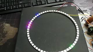 60 Neopixel led clock powered by Arduino [upl. by Madelena]