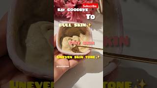 Curd Face pack for All skin types 💯✅️ shorts glowingskin ytshorts viralvideo diy beauty [upl. by Kenny]