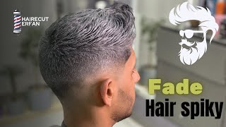 Wonderful hair  Mens spiky hairstyle [upl. by Hannavas]