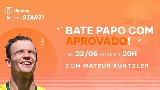 Batepapo com o aprovado no CACD 2022 Mateus Kuntzler  Clipping Start [upl. by Ydnal]