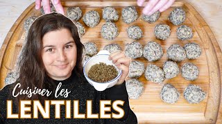 3 recettes pour changer des lentilles aux carottes [upl. by Eidoow]