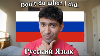 How I Would Learn Russian If I Could Start Over [upl. by Hovey]