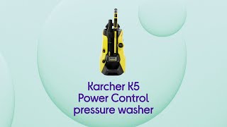 Karcher K5 Power Control Pressure Washer  145 bar  Product Overview [upl. by Ecreip]