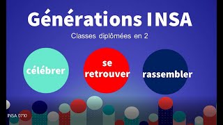 Générations INSA la soirée [upl. by Oyr]