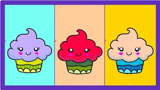 ICE cream Cartoon Drawing Toddler Learning Video Drawing  Art Drawing Digital 🍧🍦 [upl. by Marnia509]