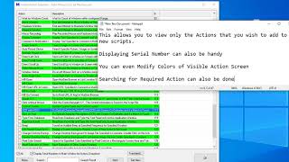 Modify Visible Actions for new Script in Auto Mouse Click by MurGee com [upl. by Crist]