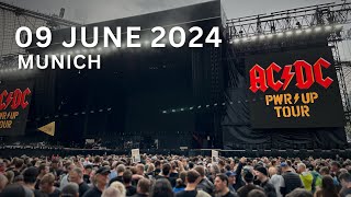 ACDC Live in Munich ⚡️🎸🤘🏻Impressions  09 June 2024 [upl. by Annait]