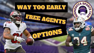 Minnesota Vikings Free Agents According to Bleacher Report [upl. by Vivyan]