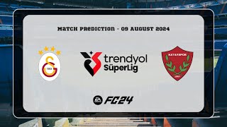 Galatasaray SK vs Hatayspor  Prediction  202425 Trendyol Süper Lig  EA FC 24 [upl. by Verlee]