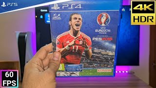 PES 16 in 2022 Nostalgia🥺 PS5 Gameplay 4K HDR 60FPS [upl. by Aisaim]