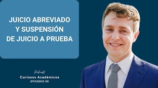 Juicio abreviado y suspensión de juicio a prueba  Curiosos Académicos [upl. by Constance]