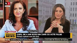 Copil de 4 ani scos din România cu acte false de un cetățean german Știri B1TV25 aprilie 2024 [upl. by Ephrem624]