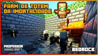 Farm de Totem da Imortalidade Guia Bedrock RTX 27 [upl. by Aititel]