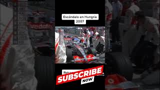 LA POLÉMICA DE HUNGRÍA 2007 shorts formula1 fernandoalonso lewishamilton euro2024 f1 [upl. by Nosnaj]