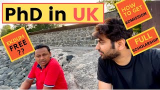 PhD in UK  Fully Funded  Stipend  How to apply  How to settle in UK [upl. by Eenyaj]