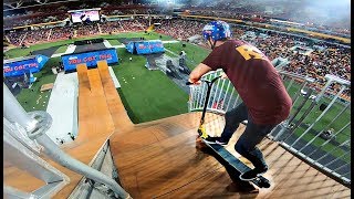 LONGEST SCOOTER vs MEGA RAMP [upl. by Ahmar]