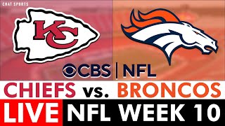 Chiefs vs Broncos Live Streaming Scoreboard PlayByPlay Highlights amp Stats  NFL Week 10 On CBS [upl. by Clio]