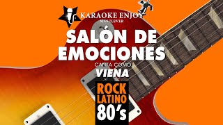 Salón de emociones 😍 Viena Versión 🎤 Karaoke [upl. by Heurlin402]