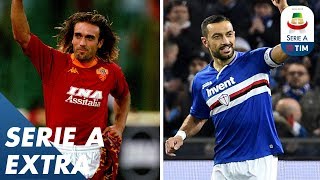 Fabio Quagliarella equals Gabriel Batistuta’s scoring streak  Extra  Serie A [upl. by Atilamrac823]