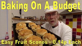 Fruit Scone Recipe easy [upl. by Eartnoed]