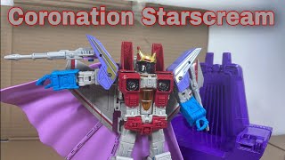 SS86 Coronation starscream showcase  Transformers Stop Motion [upl. by Oleic822]