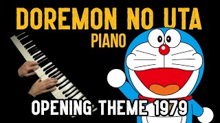 Doraemon Theme Song  Piano Solo [upl. by Ecinrev]