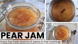 Homemade pear jam Recipe  Food From Portugal [upl. by Oguh]