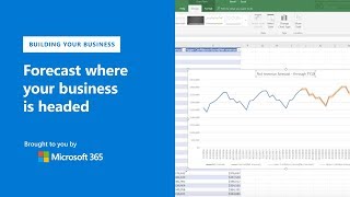 How to build your business financial forecast with Microsoft Excel [upl. by Aihtebat]