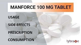 Manforce 100 Mg Tablet  Uses Side Effects Prescription amp Consumption  2019 [upl. by Lener840]