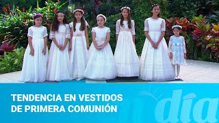 Tendencia en vestidos de primera comunión [upl. by Yennaiv595]