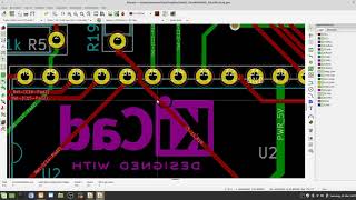 KiCad interaktiver Router Teil 241 [upl. by Oeniri]