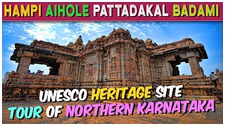 4 Days Hampi Aihole Pattadakal Badami Tour Plan  Karnataka Tour Plan [upl. by Kcirdneh974]