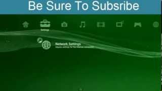 How To Change DNS On PS3 [upl. by Neffirg]